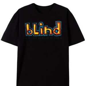 Blind Skateboards Unisex Black T-Shirt